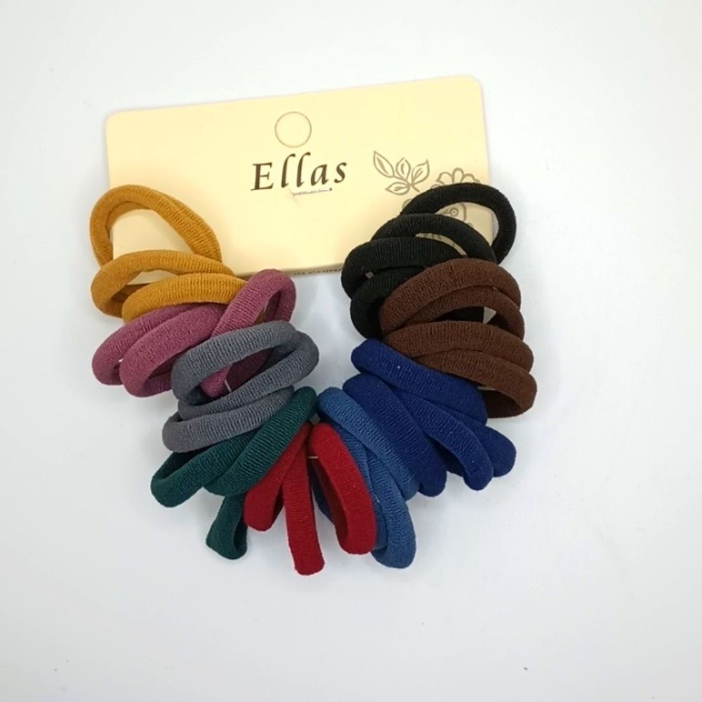 30 piece multicolor hair tie pack No Pull Hair Accessory